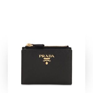 Prada small Saffiano leather wallet